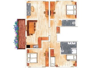 Grundriss Hochbifang