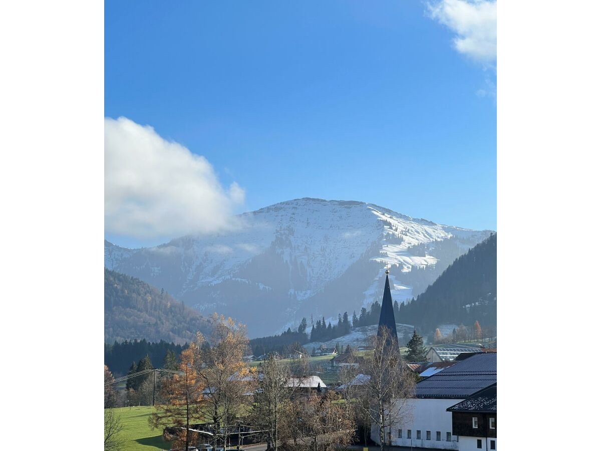 Blick vom Balkon