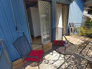 Sitzbereich Balkon
