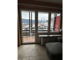 Ausblick vom Wohnzimmer