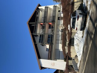 Parkplatz vor dem Haus