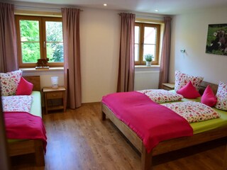 Schlafzimmer Ferienwohnung Denneberg