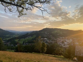 Oberstaufen in der Abendsonne