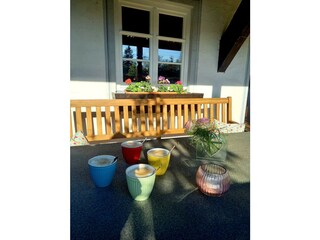Kaffe im Garten