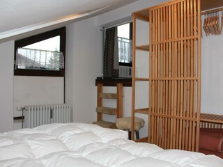 Blick in die Schlafzimmer