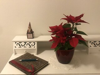 Weihnachtsdekoration im Le Bouveret Oberstaufen