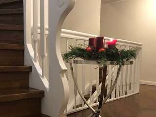 Weihnachtsdekoration im Le Bouveret Oberstaufen