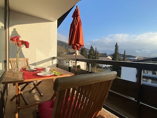 Balkon Wohnzimmer Südseite