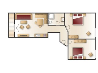 Grundriss Wohnung Kälberweide