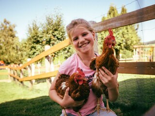 Alle Tiere sind zahm und lassen sich streicheln