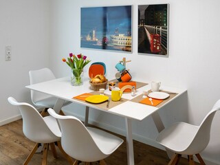 Essplatz in der Küche