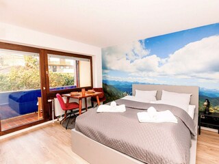 Wohn und Schlafzimmer