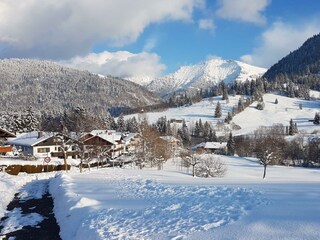Bergdorf Steibis im Winter
