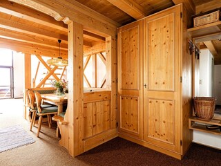 Eingangsbereich mit Garderobe