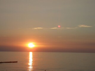 Sonnenuntergang genießen