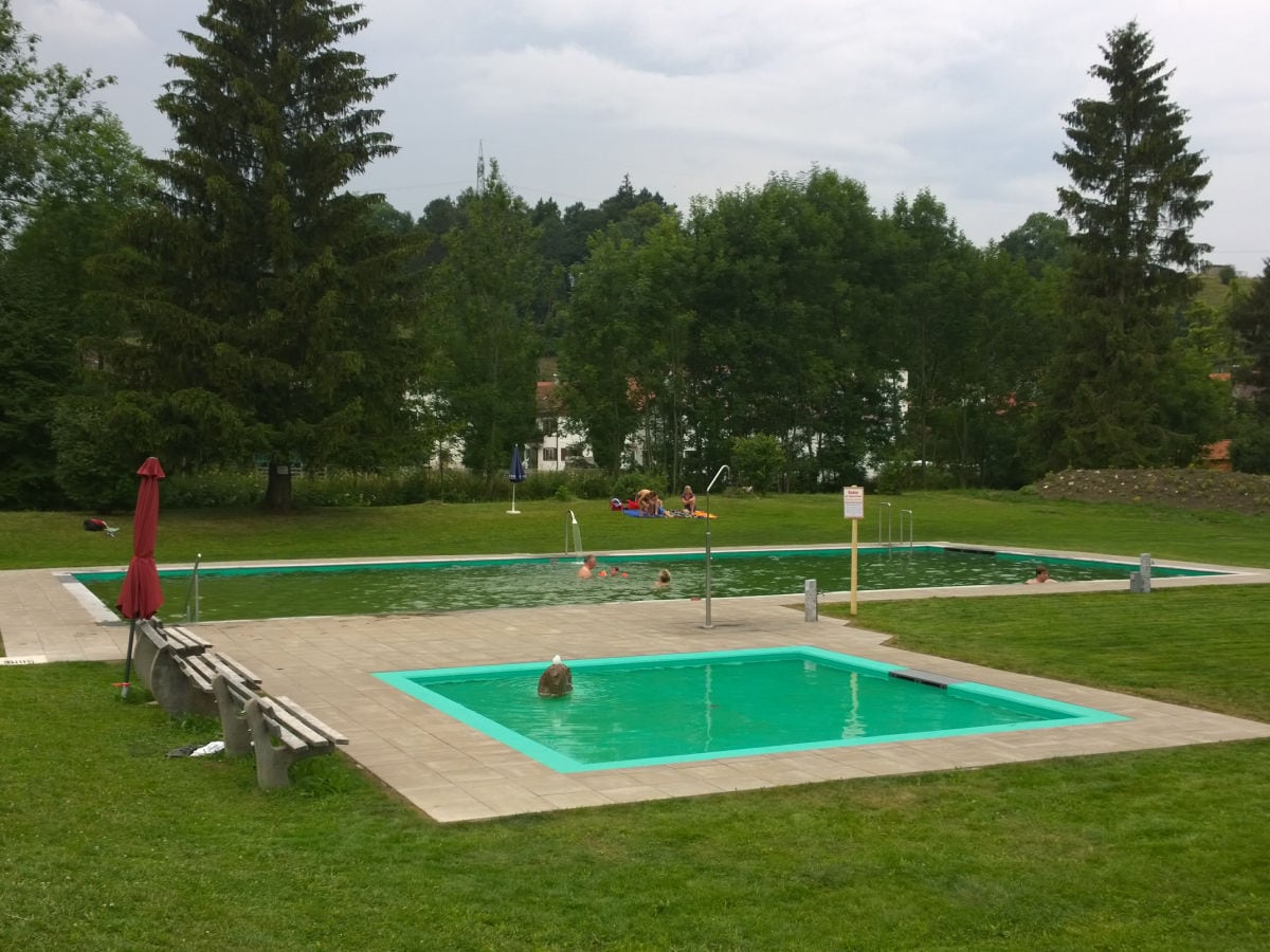 Das kostenlose kleine Naturfreibad in Osterzell