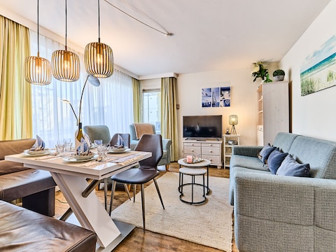 Hübsche 2-Zi-Ferienwohnung "Strandfreude" in Top-Stadtlage