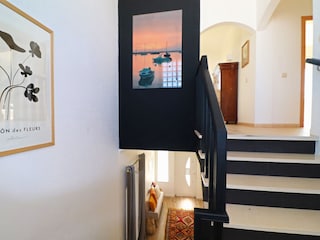 wir gehen hoch in die 1. Etage