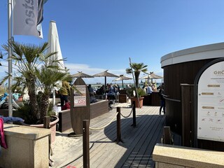Cocktailbar am Strand