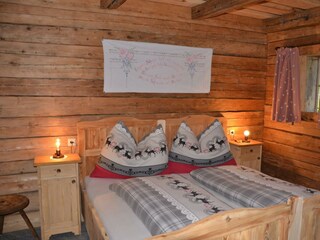 Schlafzimmer mit TV