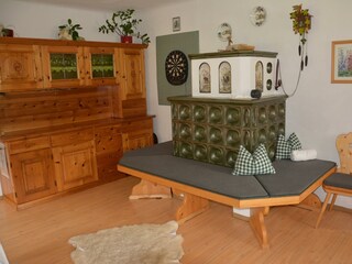 Kachelofen in der Stube