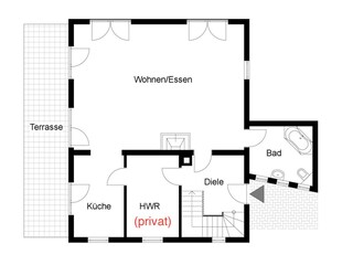 Vakantiehuis Ludwigswinkel Grondplan 24