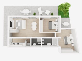 Apartment Rabac Floor Plan 13