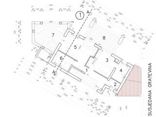 Casa per le vacanze Drenje Pianta del piano 25