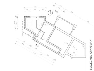 Casa per le vacanze Drenje Pianta del piano 26