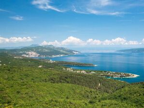 Villa mediterranea Anatai con vista sul mare