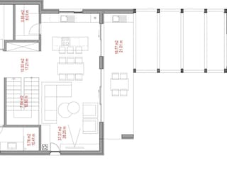 Villa Labin Pianta del piano 20