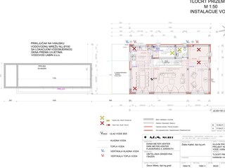 Villa Plomin Pianta del piano 17