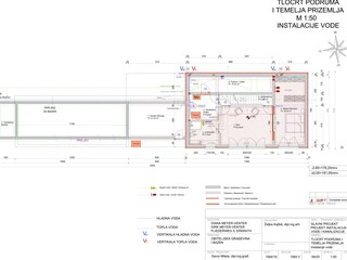 Villa Plomin Pianta del piano 19