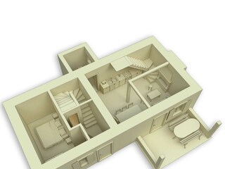 Casa per le vacanze Labin Pianta del piano 22