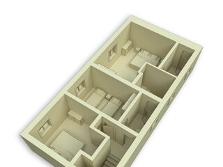 Casa per le vacanze Labin Pianta del piano 25