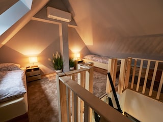 Zusätzliche Schlafmöglichkeiten für die 5.  Und 6. Pers