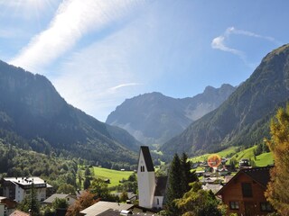 Ausblick vom Balkon