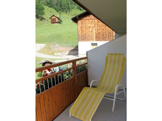 Eckbalkon (Ausblick nach Hinten)