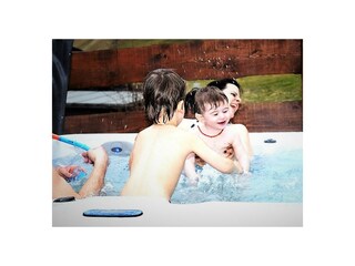Spass im Jacuzzi