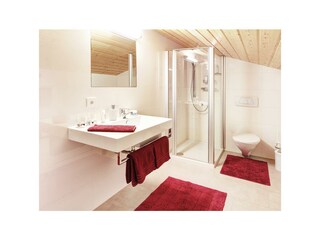 App. Bergblick 1. Badezimmer