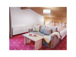 App. Bergblick 2. Schlafzimmer