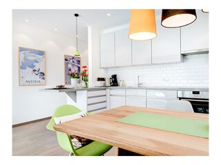 Küche und Essbereich