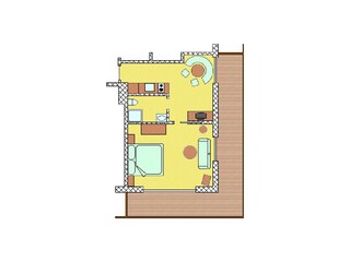 Grundriss Appartement 8