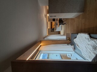 Modern Alp Apart - offener Wohnbereich