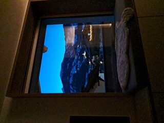 Modern Alp Apart - Blick bei Abenddämmerung