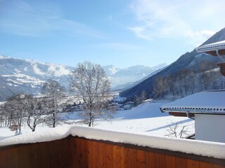 Bergsicht vom Balkon