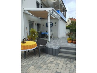Ferienwohnung Uschi - Terrasse Überdacht