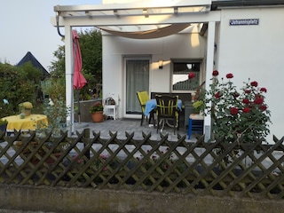 Ferienwohnung Uschi - Terrasse Überdacht