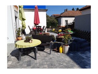 Ferienwohnung Uschi - Terrasse