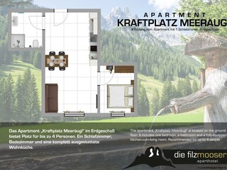 Apartment "Kraftplatz Meeräugl"